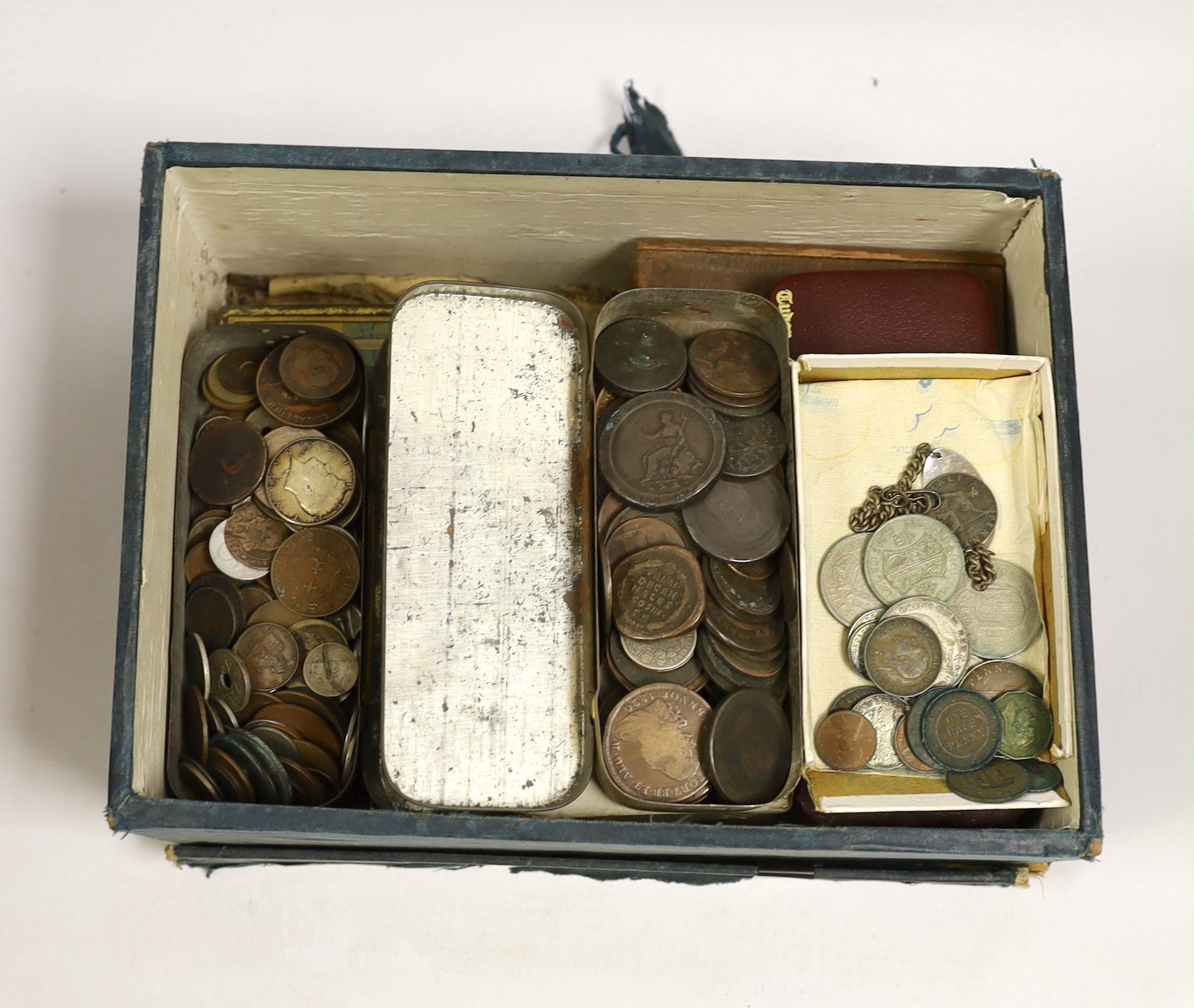 A collection of mostly UK and Commonwealth coins including a 1967 Queen Elizabeth second year set etc.